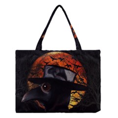 Bird-man  Medium Tote Bag by Valentinaart