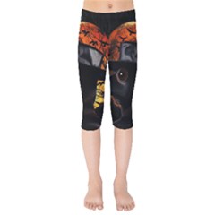 Bird-man  Kids  Capri Leggings 