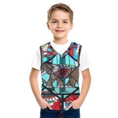 Elephant Stained Glass Kids  Sportswear by BangZart