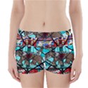 Elephant Stained Glass Boyleg Bikini Wrap Bottoms View1