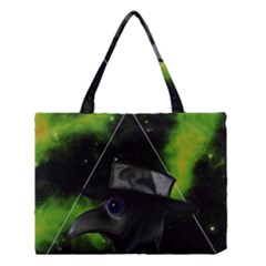 Bird-man  Medium Tote Bag by Valentinaart