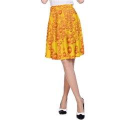 Beer Alcohol Drink Drinks A-line Skirt by BangZart