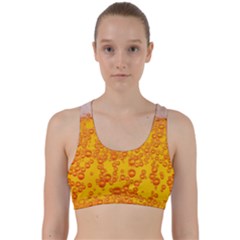 Beer Alcohol Drink Drinks Back Weave Sports Bra by BangZart