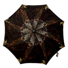 Fractalius Abstract Forests Fractal Fractals Hook Handle Umbrellas (medium) by BangZart