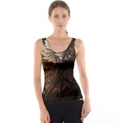 Fractalius Abstract Forests Fractal Fractals Tank Top