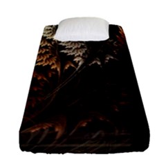 Fractalius Abstract Forests Fractal Fractals Fitted Sheet (single Size)