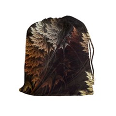 Fractalius Abstract Forests Fractal Fractals Drawstring Pouches (extra Large) by BangZart