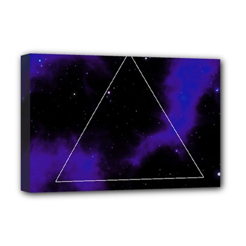 Space Deluxe Canvas 18  X 12   by Valentinaart