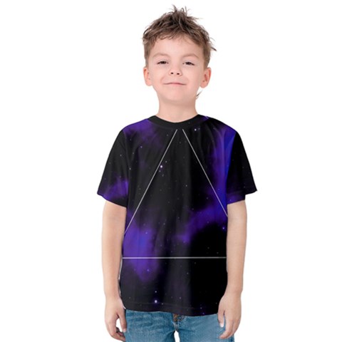 Space Kids  Cotton Tee by Valentinaart