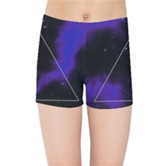 Space Kids Sports Shorts by Valentinaart