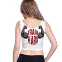 Train hard Crop Top View3