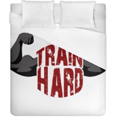 Train Hard Duvet Cover (california King Size) by Valentinaart