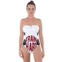 Train hard Tie Back One Piece Swimsuit View1