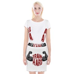 Train Hard Braces Suspender Skirt by Valentinaart