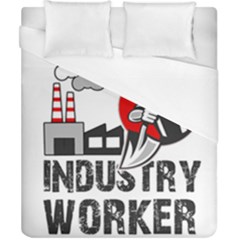 Industry Worker  Duvet Cover (california King Size) by Valentinaart