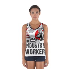 Industry Worker  Sport Tank Top  by Valentinaart