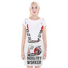 Industry Worker  Braces Suspender Skirt by Valentinaart