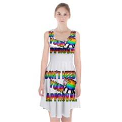 Dont Need Your Approval Racerback Midi Dress by Valentinaart