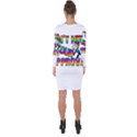 Dont need your approval Asymmetric Cut-Out Shift Dress View2