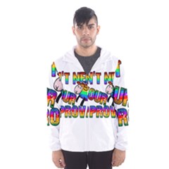 Dont Need Your Approval Hooded Wind Breaker (men) by Valentinaart