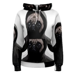 Gangsta Pug Women s Pullover Hoodie by Valentinaart