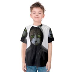 Gangsta Cat Kids  Cotton Tee