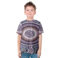 Spirit Of The Child Australian Aboriginal Art Kids  Cotton Tee