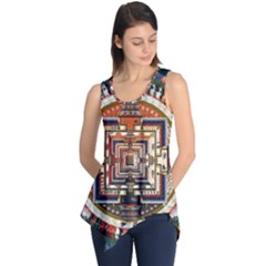 Colorful Mandala Sleeveless Tunic