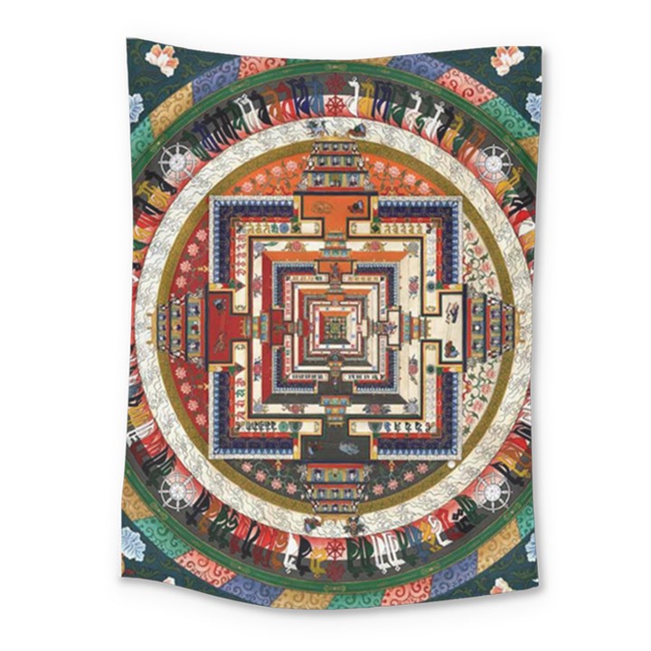 Colorful Mandala Medium Tapestry