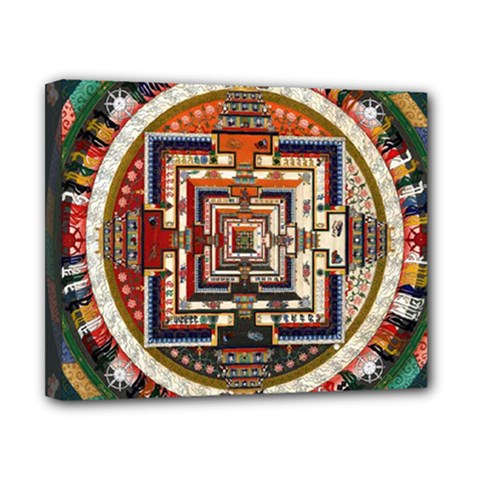 Colorful Mandala Canvas 10  X 8  by BangZart