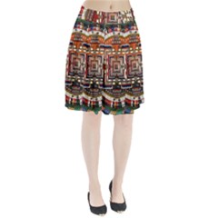 Colorful Mandala Pleated Skirt by BangZart