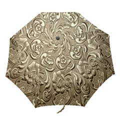 Golden European Pattern Folding Umbrellas by BangZart