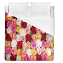 Rose Color Beautiful Flowers Duvet Cover (Queen Size) View1