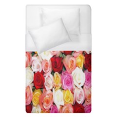 Rose Color Beautiful Flowers Duvet Cover (single Size) by BangZart