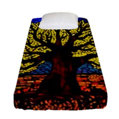 Tree Of Life Fitted Sheet (single Size)