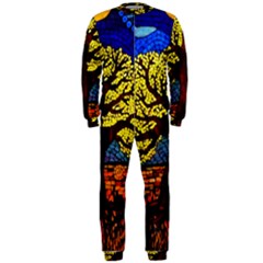 Tree Of Life Onepiece Jumpsuit (men)  by BangZart