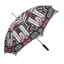 Ethnic Traditional Art Straight Umbrellas View2