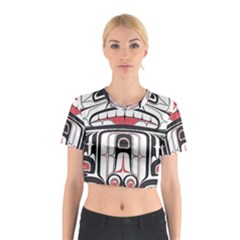 Ethnic Traditional Art Cotton Crop Top