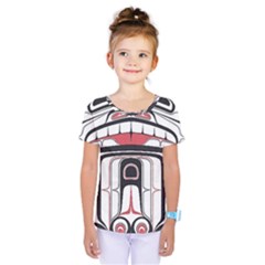 Ethnic Traditional Art Kids  One Piece Tee