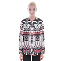 Ethnic Traditional Art Womens Long Sleeve Shirt