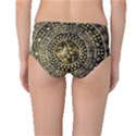 Gold Roman Shield Costume Mid-Waist Bikini Bottoms View2