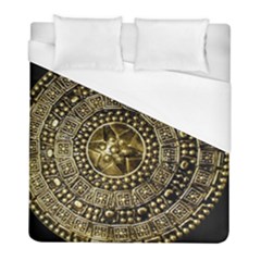 Gold Roman Shield Costume Duvet Cover (full/ Double Size) by BangZart