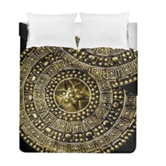 Gold Roman Shield Costume Duvet Cover Double Side (full/ Double Size) by BangZart