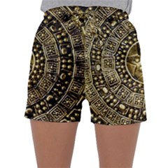 Gold Roman Shield Costume Sleepwear Shorts by BangZart