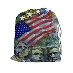 Usa United States Of America Images Independence Day Drawstring Pouches (xxl) by BangZart