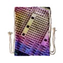 Optics Electronics Machine Technology Circuit Electronic Computer Technics Detail Psychedelic Abstra Drawstring Bag (Small) View1