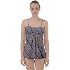 Sea Fan Coral Intricate Patterns Babydoll Tankini Set