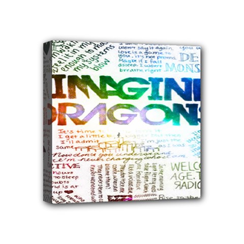 Imagine Dragons Quotes Mini Canvas 4  X 4 