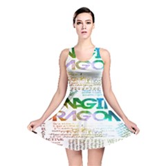 Imagine Dragons Quotes Reversible Skater Dress by BangZart