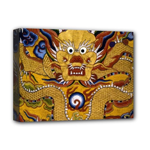 Chinese Dragon Pattern Deluxe Canvas 16  X 12  